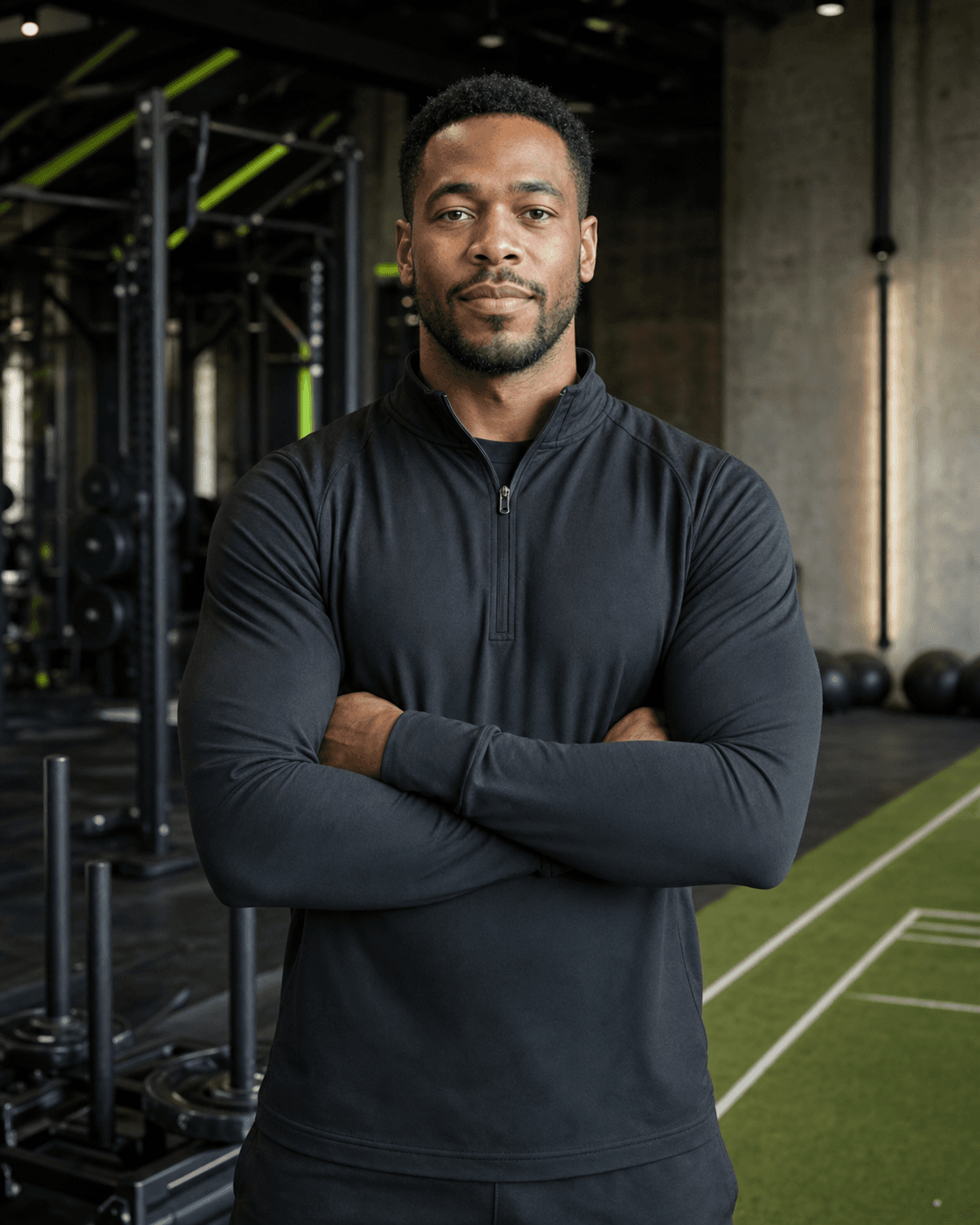 Sam Okafor, Performance Coach at Apex Form